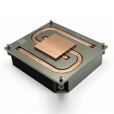 Aleta apilada del dissipador de calor de la CPU de coure